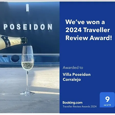 Poseidon With Private Heated Pool, Sauna And Stunning Volcano Views By Amazzzing Travel * Corralejo