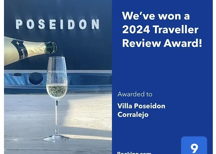 Poseidon With Private Heated Pool, Sauna And Stunning Volcano Views By Amazzzing Travel * קורלחו