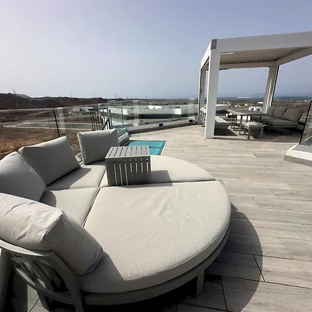 Poseidon With Private Heated Pool, Sauna And Stunning Volcano Views By Amazzzing Travel Villa Corralejo