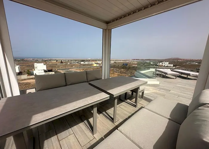 Villa Poseidon With Private Heated Pool, Sauna And Stunning Volcano Views By Amazzzing Travel Corralejo