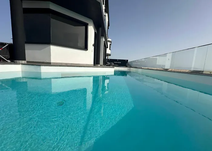 Poseidon With Private Heated Pool, Sauna And Stunning Volcano Views By Amazzzing Travel Corralejo